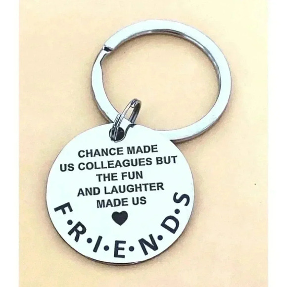 But The Fun Laughter Made Us Friends Keychain - Picture 1 of 1